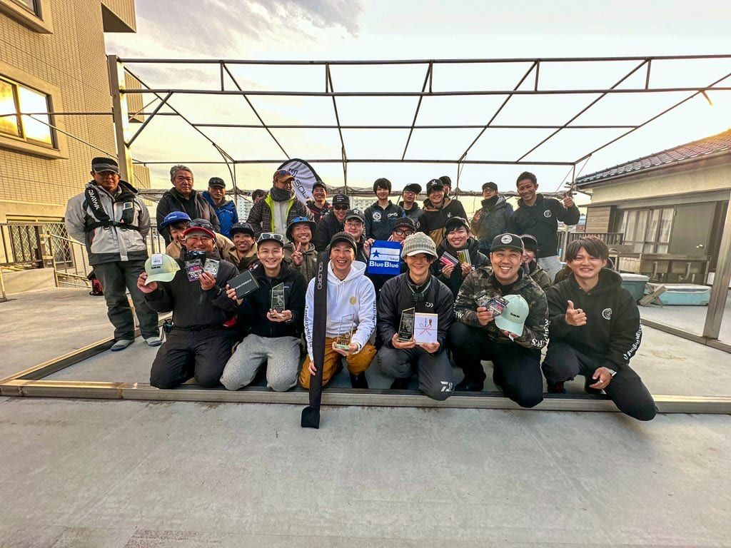 マゴチハンター®CUP 1st（一之瀬丸（東京湾））集合写真