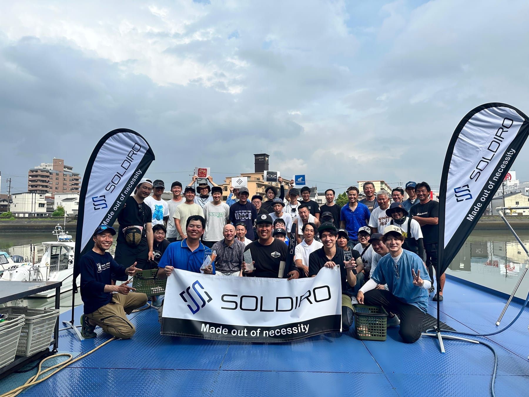 マゴチハンター®CUP 2nd（K-Marine（伊勢湾））集合写真